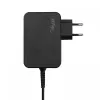 Akyga AK-ND-80 USB-C GaN nešiojamojo kompiuterio maitinimo adapteris 45 W, PD 3.0, 5–20 V, 1,8 m laidas, juodas