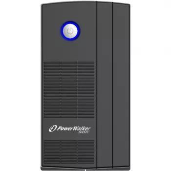 PowerWalker Basic VI 850 SB Line-Interactive 850VA 2AC-Išvadų Bokštas Juodas Nepertraukiamo Maitinimo Šaltinis (UPS) (10121067)