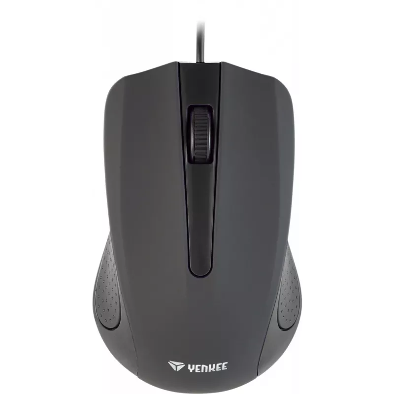 Yenkee YMS 1015BK SUVA USB laidinė pelė, 3 mygtukai, guminis paviršius, 1000DPI