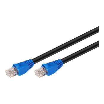 Goobay Cat 6 U/UTP 40m tinklo kabelis (RJ-45, juodas)
