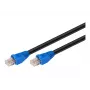 Goobay Cat 6 U/UTP 40m tinklo kabelis (RJ-45, juodas)