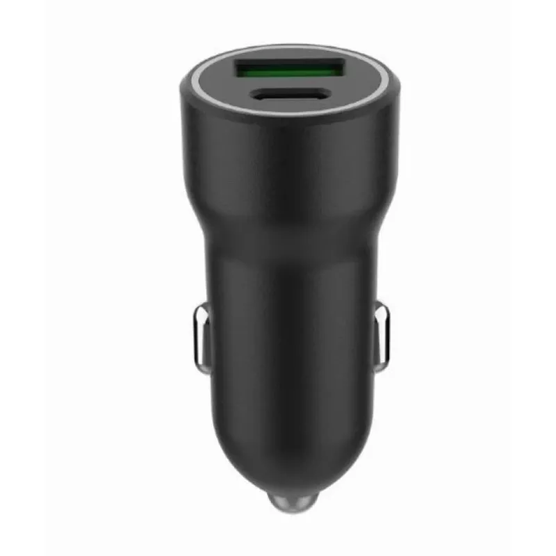 Gembird automobilinis maitinimo adapteris su USB-A ir USB-C PD – 20 W