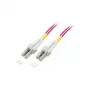 Šuoliukas dupleksinis LC-LC 50/125µ, OM4, LSZH, erika Violet, 2.0mm, 3m EFB Elektronik O0319.3