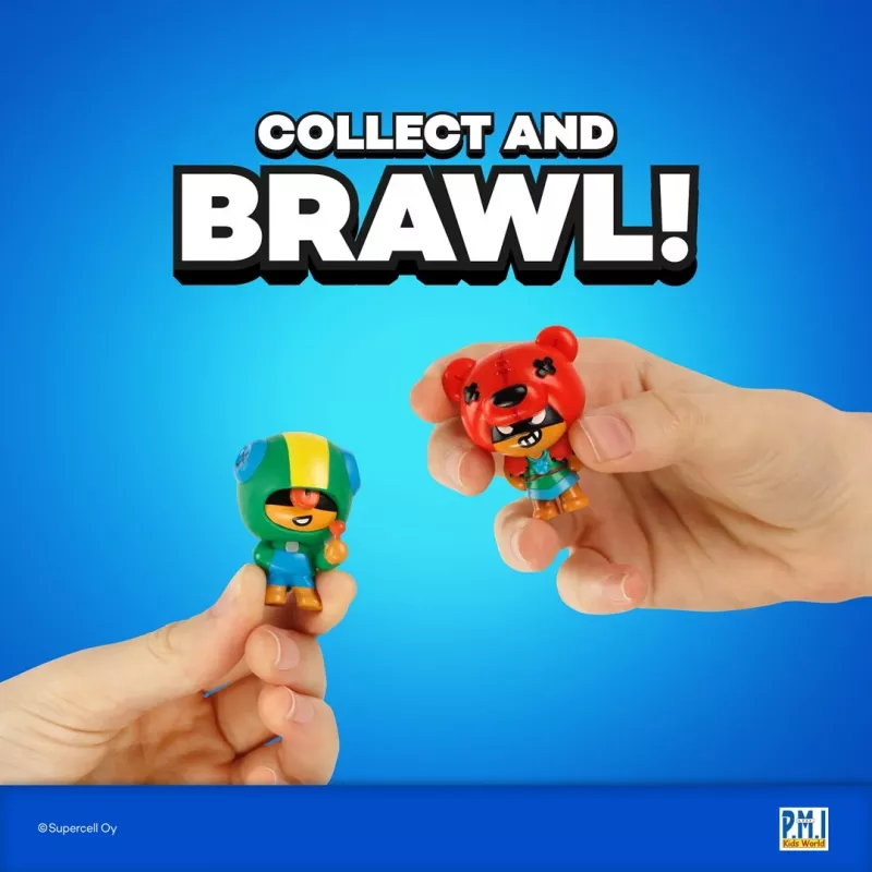 Brawl Stars S1 figūrėlės – 8 vnt. Deluxe Box VER.B