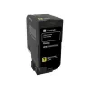 Lexmark 74C20YE Corporate tonerio kasetė spausdintuvams CS720/CS725/CX725, geltona, 3000 psl.