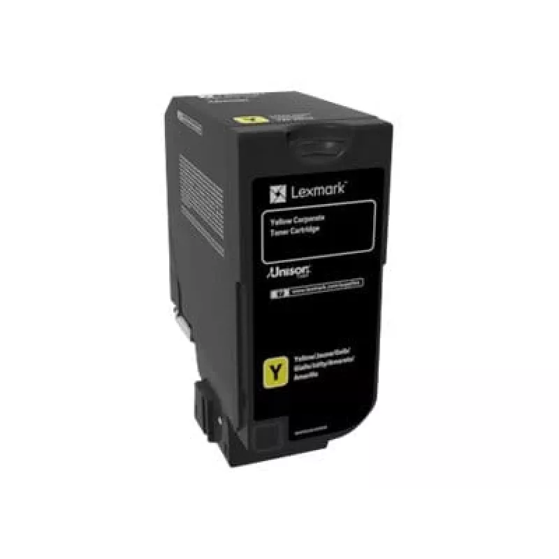 Lexmark 74C20YE Corporate tonerio kasetė spausdintuvams CS720/CS725/CX725, geltona, 3000 psl.