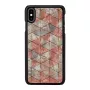 Apsauginis dėklas iKins iPhone XS Max – deimantinis raštas, juodas