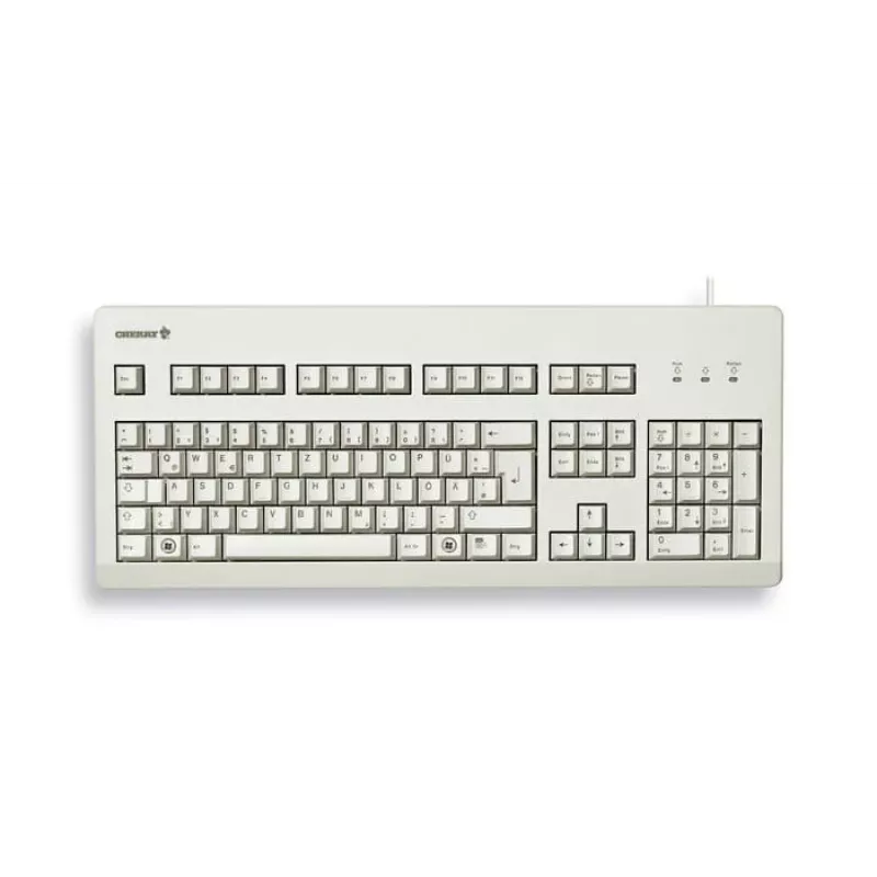 CHERRY G80-3000 klaviatūra USB QWERTZ vokiška pilka