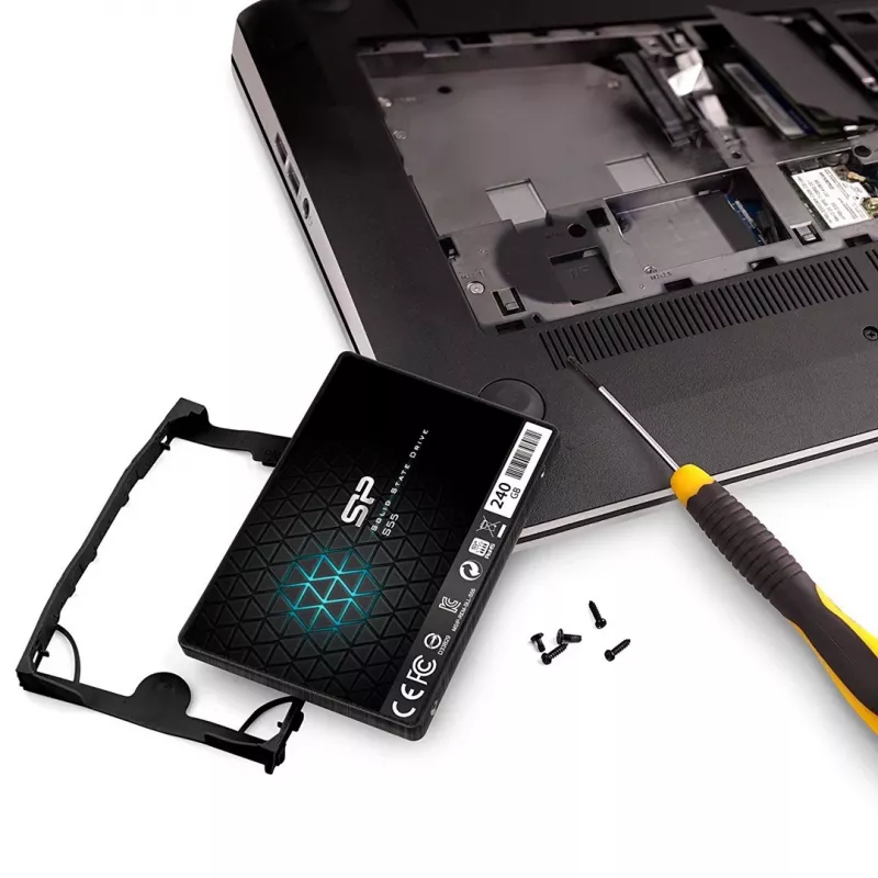 SSD diskas Silicon Power Slim S55 240GB 2,5 colio SATA III TLC