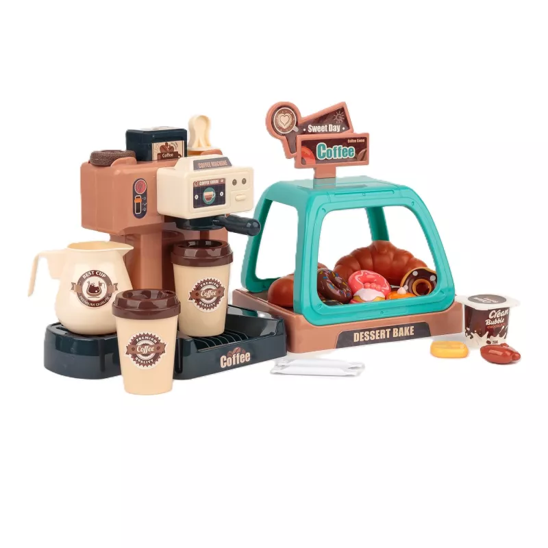Extralink Toys Set Little Barista Ekspres Kawiarnia 40 EL