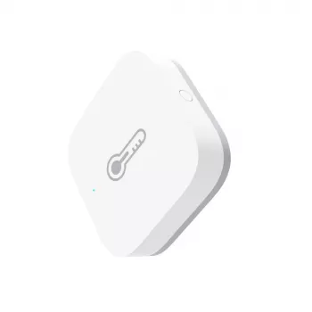Aqara TH-S02D temperatūros ir drėgmės jutiklis baltas, suderinamas su HomeKit, Alexa, Google