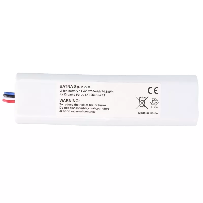 Baterija Dreame Vacuum F9/D9 PRO, 14.4V 5200mAh