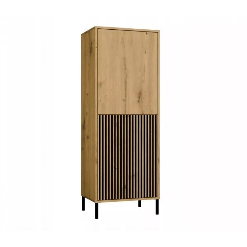 KAMARO 2DK plonas/GŁ ąžuolas ARTISAN DISPLAY CABINET