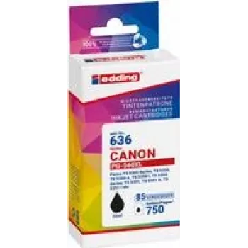 Kasetė su juodu rašalu EDD-636, suderinama su Canon PG-560XL - Suderinama - Rašalas