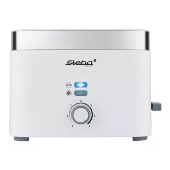 Skrudintuvas Steba TO 10 BIANCO 2 riekėms 930 W sidabrinis baltas