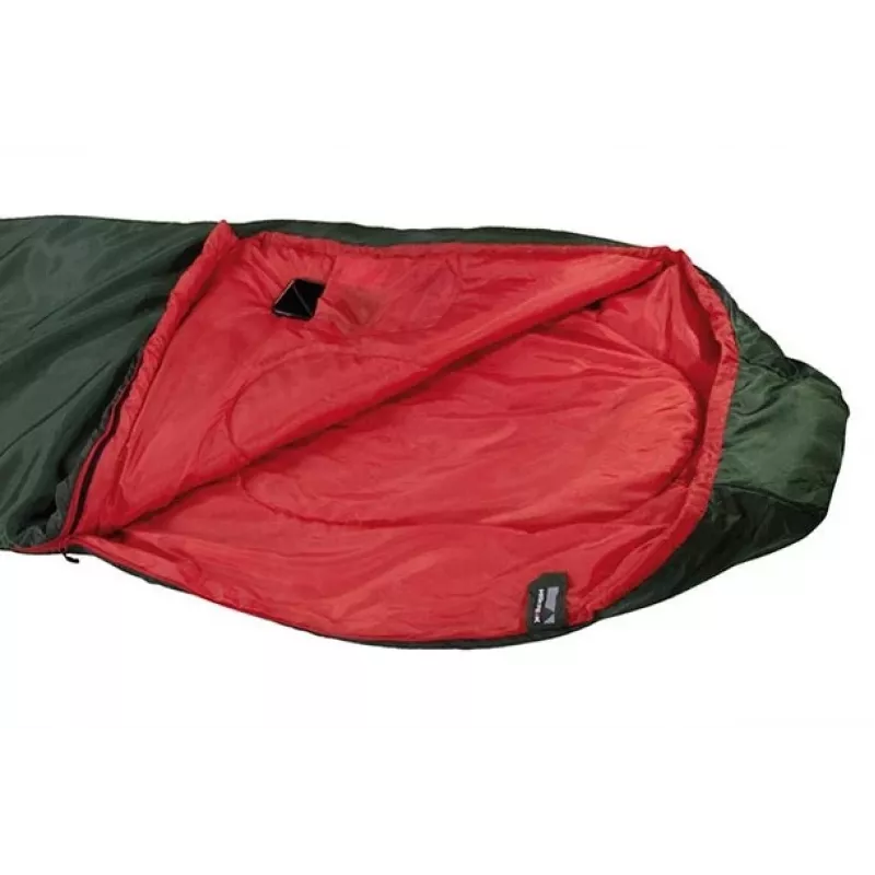 Miegmaišis High Peak Lite Pak 1200 Mummy poliesteris Žalia, Raudona 23263