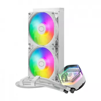 Vandens aušintuvas Cooler Master MasterLiquid 240 ATMOS baltas