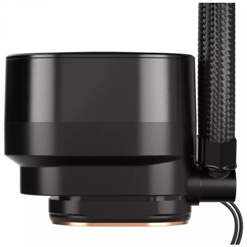 Corsair NAUTILUS 240 RS – skystu aušinamas procesoriaus aušintuvas, juodas
