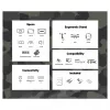 JAPANNEXT JN-IPS238FHD200F-HSP-CAMO monitorius 61 cm (24 colių) 1920 x 1080 pikselių Full HD LCD juodas