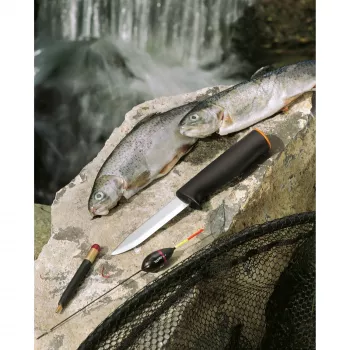 Fiskars Universalus peilis K40 juoda pilka (1001622)