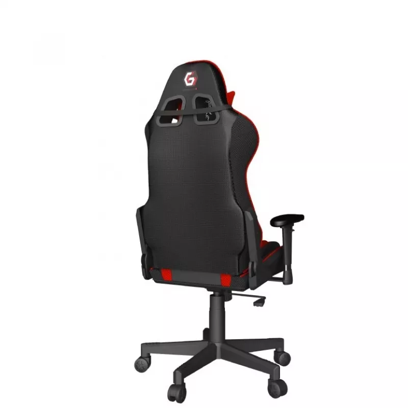 Gembird GC-SCORPION-01X – žaidimų kėdė PC, juoda/raudona