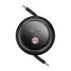 Baseus Free2Pull USB-C į USB-C įkrovimo laidas 100W, juodas (P10364500113-Z2)