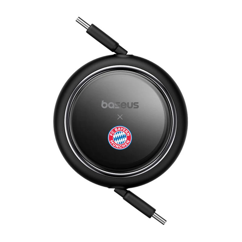 Baseus Free2Pull USB-C į USB-C įkrovimo laidas 100W, juodas (P10364500113-Z2)