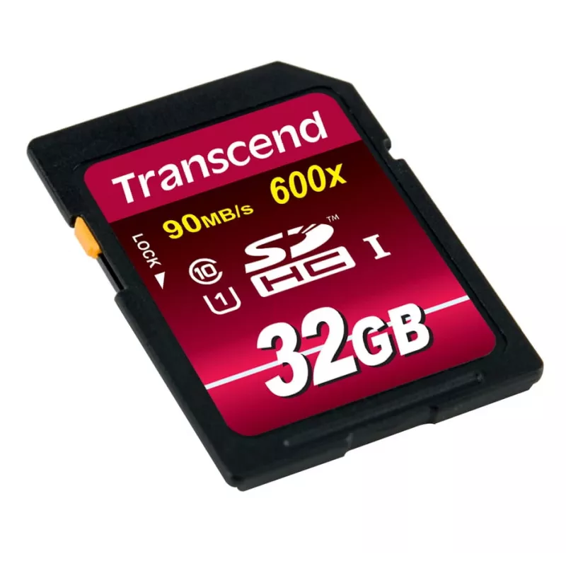 Flash atminties kortelė Transcend 32GB SDHC UHS-I 600x TS32GSDHC10U1