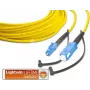 Lightwin LSP-09 LC-SC 2.0 šviesolaidinis kabelis 2 m OS2 geltonas