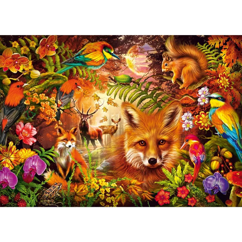 Blossoms, Fur and Feathers, Dėlionė 1000 dalių