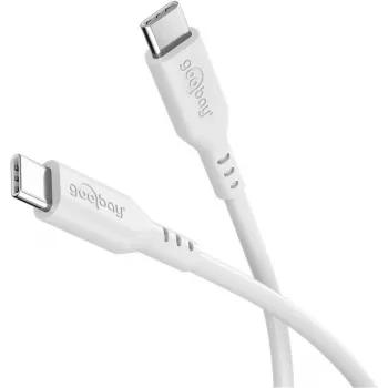 Goobay 77743 USB laidas baltas