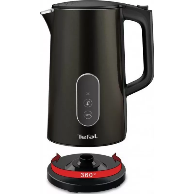 Tefal Digit KI831E10 elektrinis virdulys 1,7 L juodas