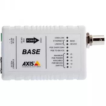 Media keitiklis RJ45 į BNC – Ethernet per koaksialinį kabelį – PoE+ – bazinis įrenginys