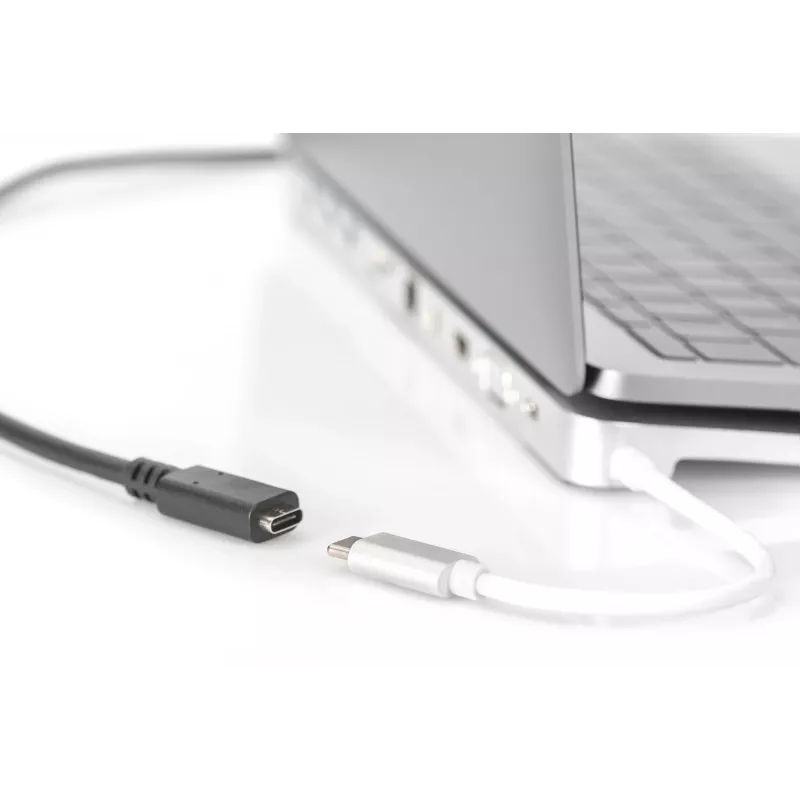 USB tipo C ilginamasis kabelis Digitus AK-300210-007-S 0,7 m