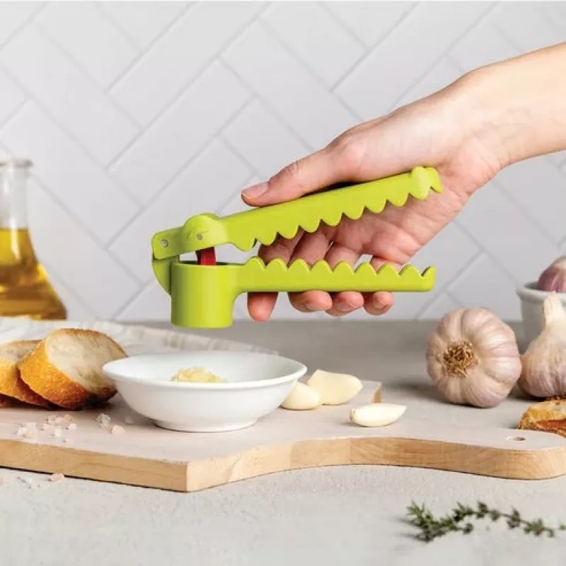 Spaustukas česnakui Ototo Design Garligator Žalias Plastikas Plienas