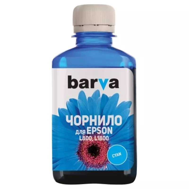 Suderinama Barva Epson T6732 L800/L810/L850/L1800 C13T67324A rašalo papildymo talpyklė, žydra