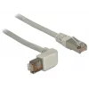 Tinklo kabelis DeLOCK 2m RJ-45 Cat5e S/FTP pilkas