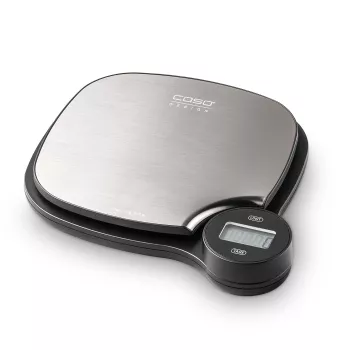 Virtuvinės svarstyklės Caso EcoMaster 03267 – nerūdijantis plienas, 5 kg talpa, 1 g tikslumas