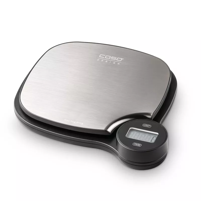 Virtuvinės svarstyklės Caso EcoMaster 03267 – nerūdijantis plienas, 5 kg talpa, 1 g tikslumas