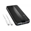 NATEC TREVI SLIM Q V2 ličio polimerinė 10000 mAh juoda