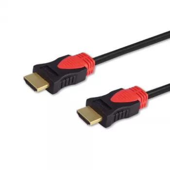Savio CL-141 HDMI kabelis 10 m HDMI A tipas (Standartinis) Juoda, Raudona