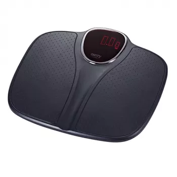 Svarstyklės vonios Camry CR 8171b – maksimalus svoris 180 kg, tikslumas 50 g, KMI matavimas, juodos spalvos