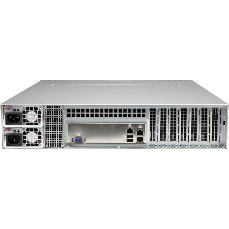 Supermicro CSE-LA25TQC-R609LP serverinis korpusas Rack Juoda 600 W
