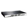 D-Link DGS-1510-28XMP valdomas L2/L3 Gigabit Ethernet (10/100/1000) „Power over Ethernet“ (PoE) jungiklis, juodas, pilkas