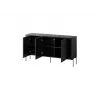 Cama VERA komoda 150x40x80 juodas matinis