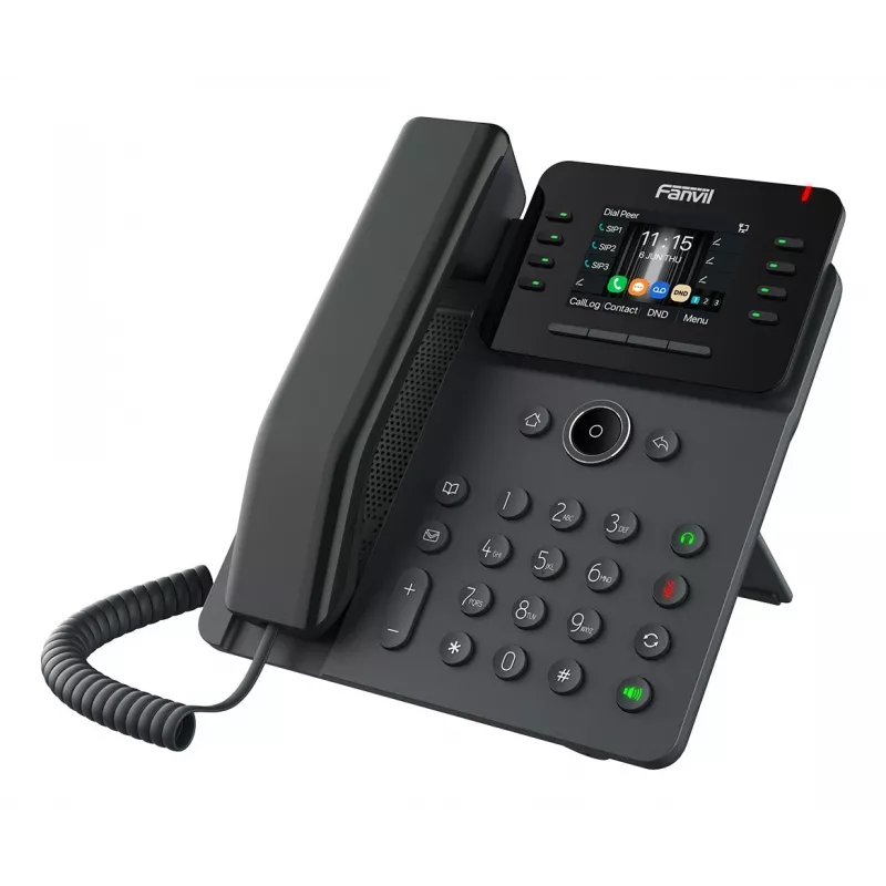 IP telefonas Fanvil V62W juodas