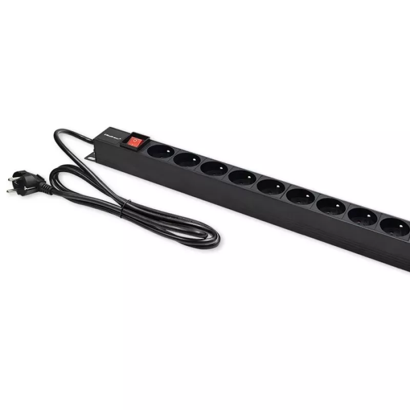 Maitinimo juosta RACK 16A PDU, 16xFRENCH, vertikali