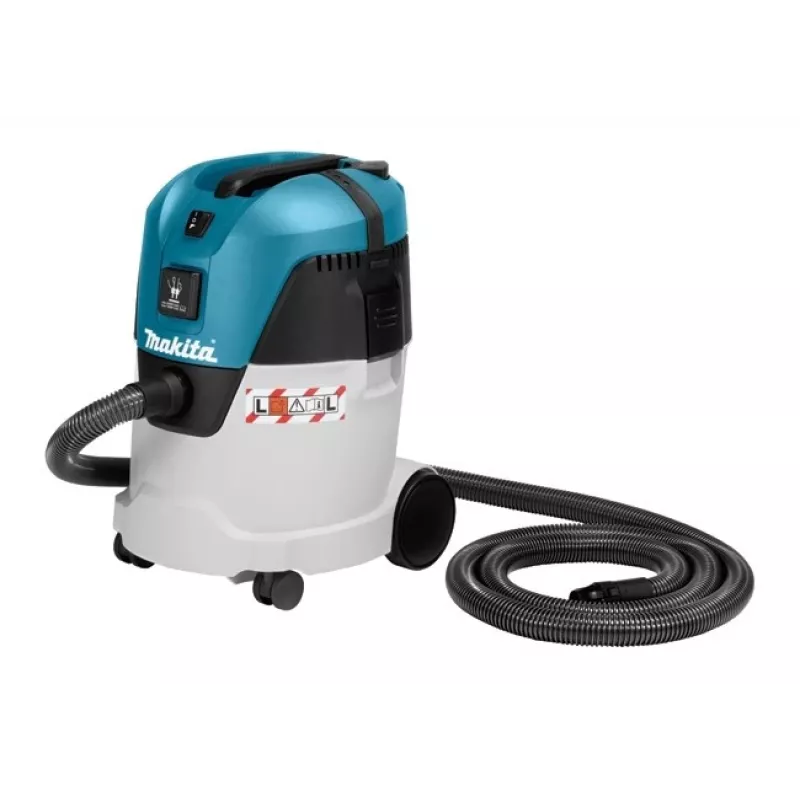Šlapias ir sausas dulkių siurblys Makita VC2512L – 25 L, 1000 W, 230 V, 21 kPa, 60 l/s