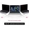 Privatumo filtras QOLTEC 51056 22 colių (55,9 cm) monitoriui, 16:10, 475×297 mm, permatomas