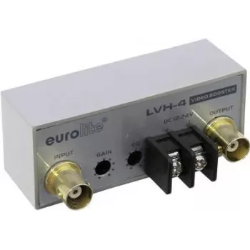 Signalo stiprintuvas EUROLITE LVH-4 (4 kanalai, iki 1000 m atstumas)